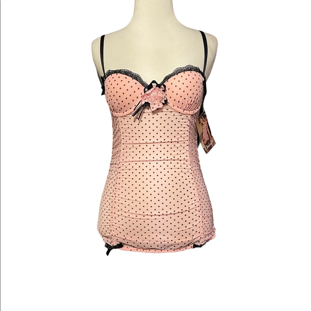 NWT Dreamgirl Lace Corset Top Bustier